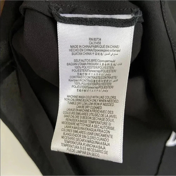 BCBGMaxAzria Black&White Layered peplum - Picture 4 of 13